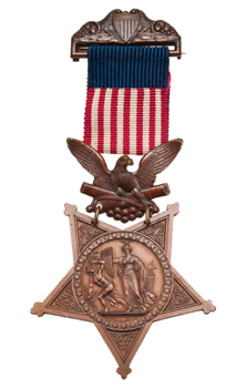 example of Dr Mary Walker's 1865 Medal of Honor